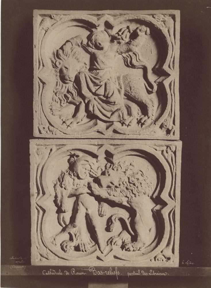 Base Reliefs from the Rouen Cathedral, Portail des Libraire