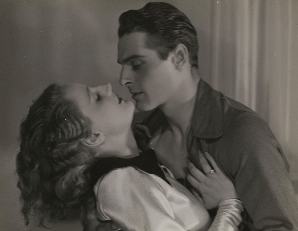 Actors Jeanne Boitel and Maurice Maillot