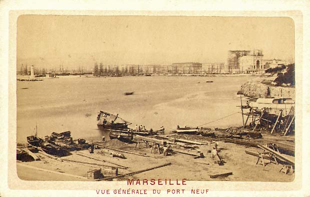 Vue Generale du Port Neuf, Marseille