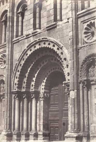 Charles Clifford - Zamora, La Catedral, Porte del Sol o del Obispo