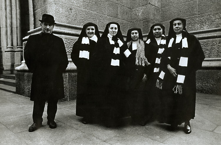 Priest and Nuns, St. Patrick's Cathedral, NYC