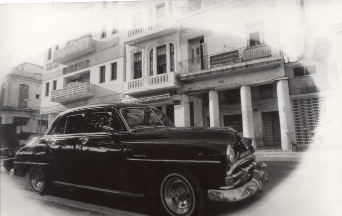 Eddy Garaicoa - Parked Car, Cuba
