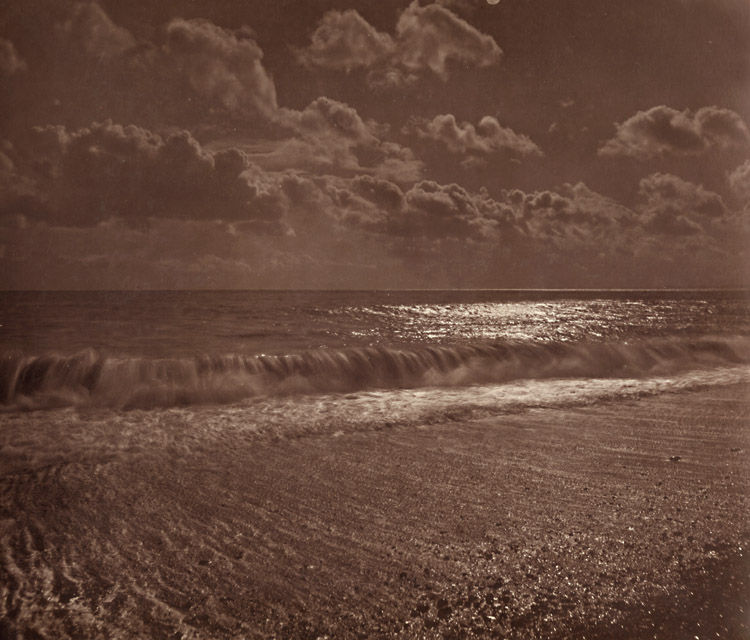 Colonel Henry Stuart-Wortley (attributed to) - Moonlight-at-Yarmouth