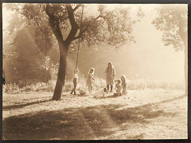 Leonard Misonne - Picking Fruit off the Ground