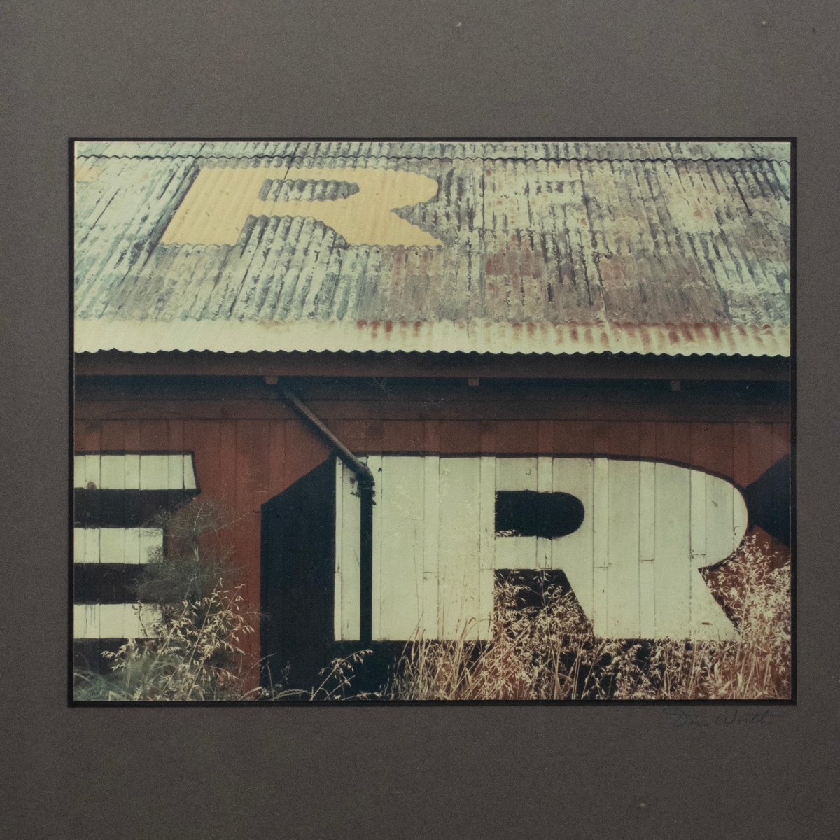 Don Worth - Side of Barn