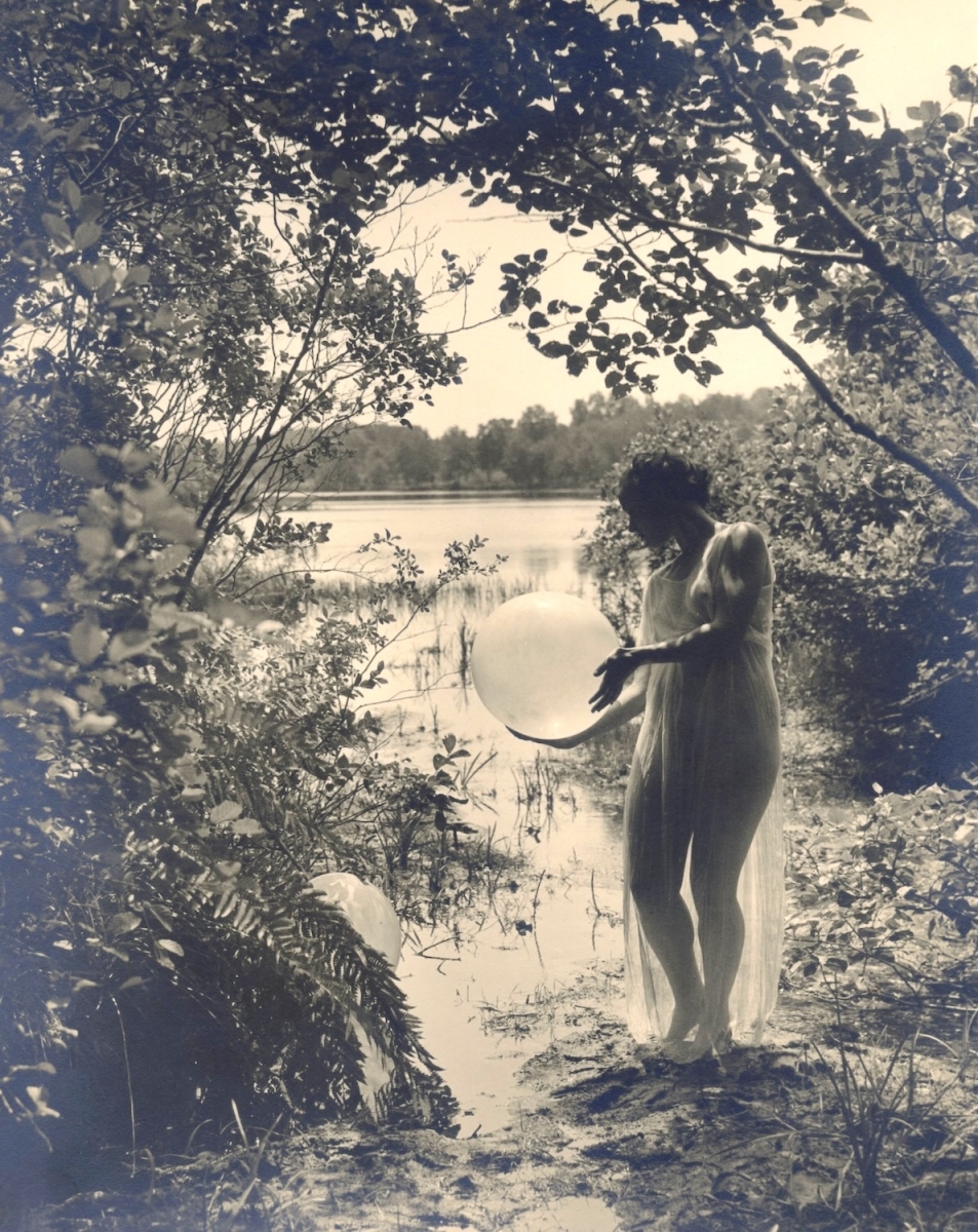 Harry Richardson Cremer - Female Nude with Translucent Ball Harry Richardson Cremer - Female Nude with Translucent Ball