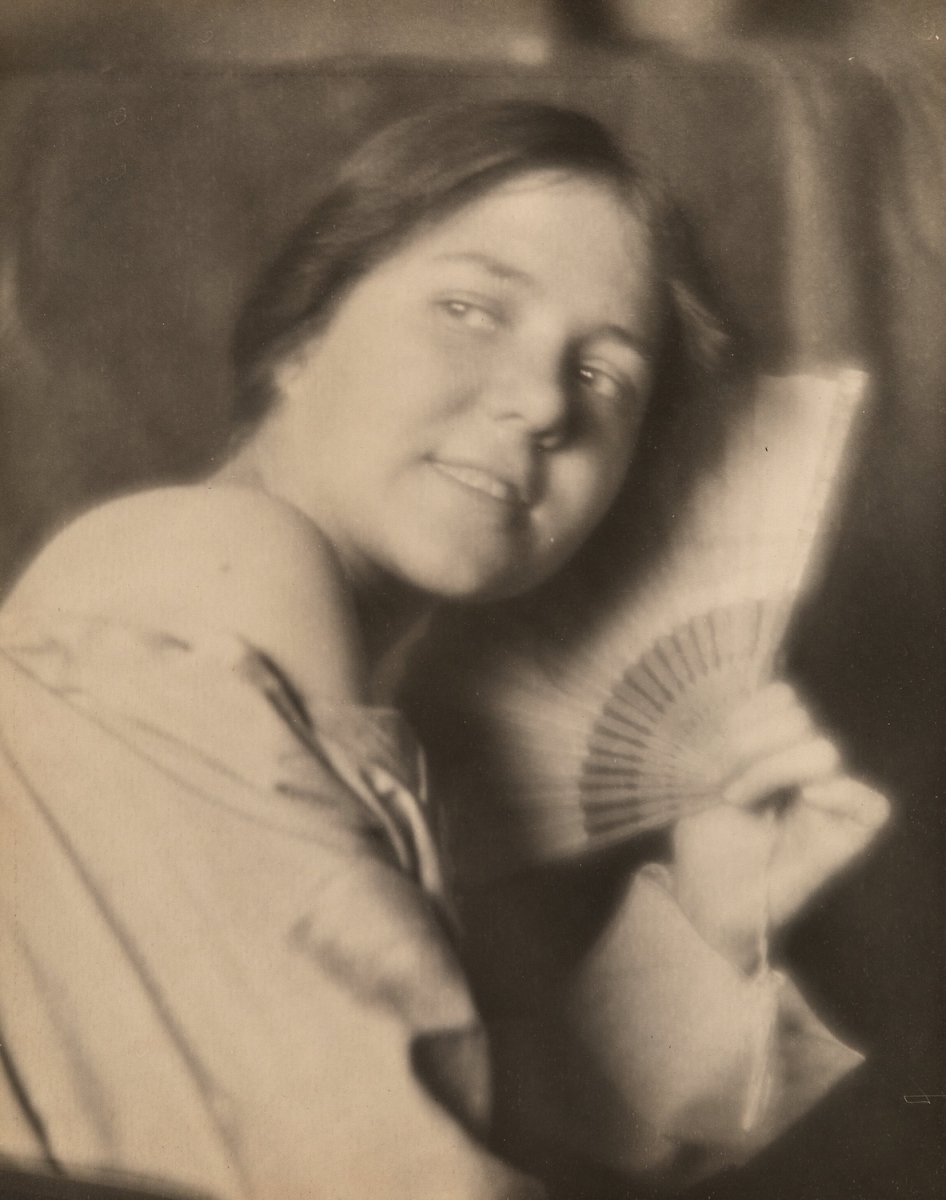 Paul Burty Haviland - Gladys Granger with Fan