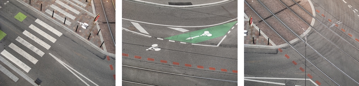 Paula Chamlee - Mulhouse, France, Triptych Paula Chamlee - Mulhouse, France, Triptych