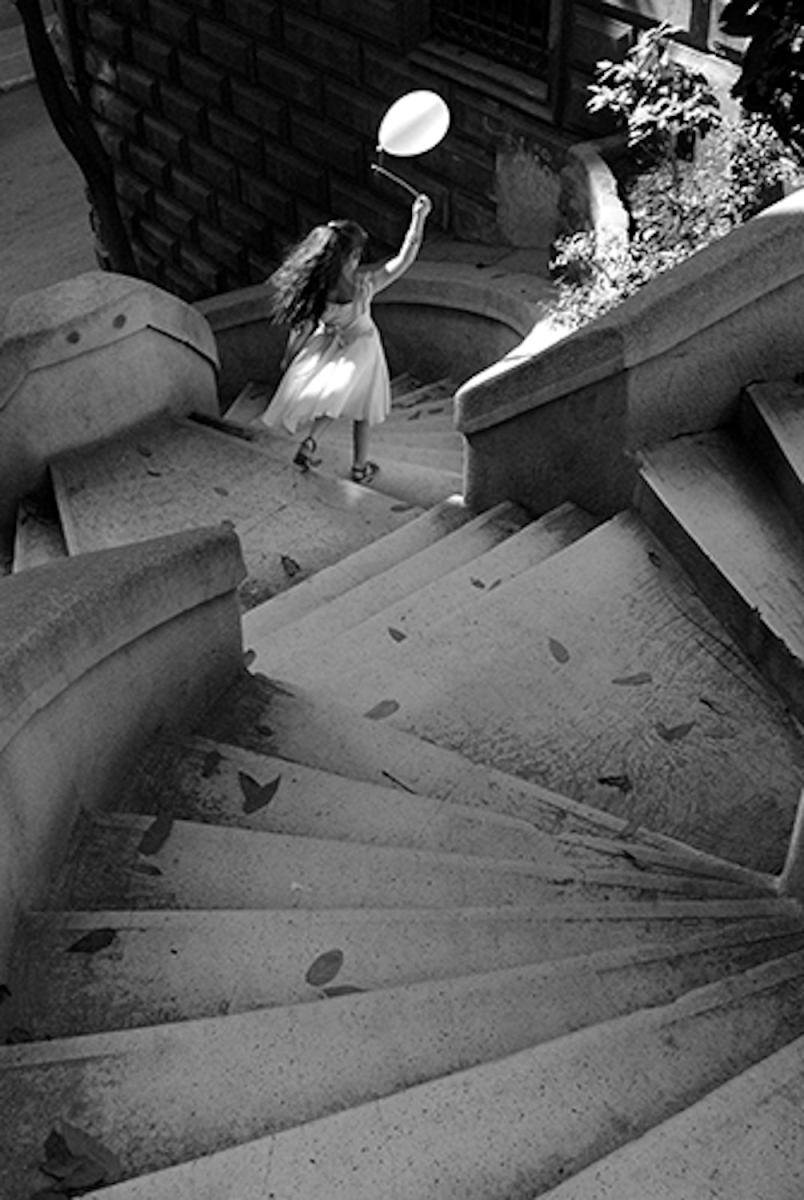 Stanko Abadžic - Little Girl with Balloon, Istanbul