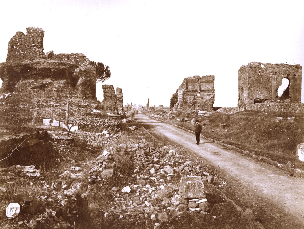 Altobelli & Moulins (attributed to) - Via Appia Vecchia