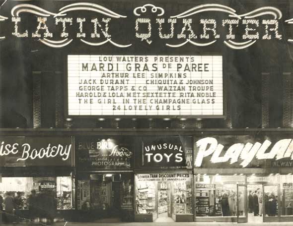 Anonymous - Latin Quarter Marquee, New York City, NY Anonymous - Latin Quarter Marquee, New York City, NY