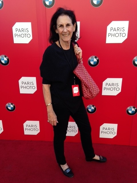 Susan attending Paris Photo. Susan attending Paris Photo.